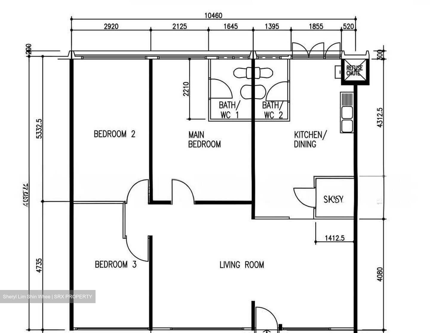 Blk 109 Simei Street 1 (Tampines), HDB 4 Rooms #569144031